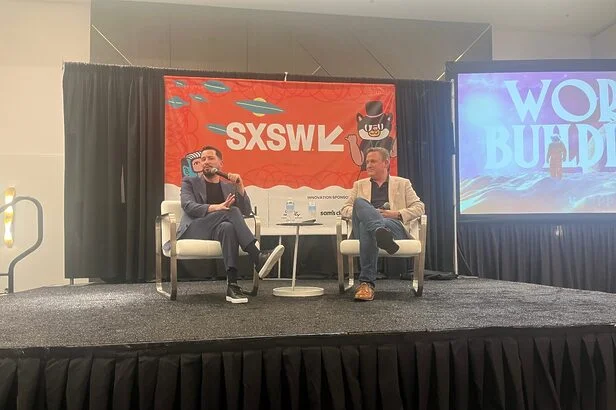 Leandro Barreto, global CMO of Unilever, and Ben Kay, President of Strategy at WPP (Credit: Giovana Oréfice)